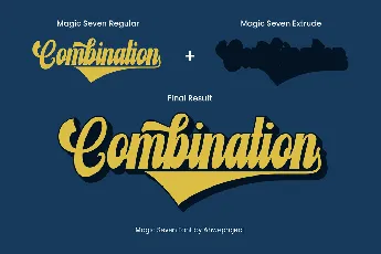 Magic Seven font