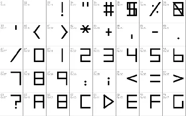 minim font