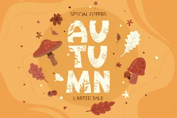 Welcome Autumn Display font