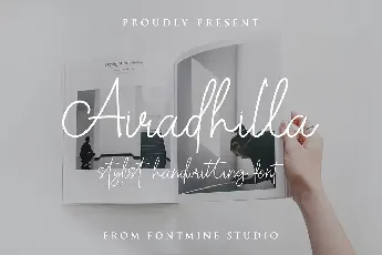 Airadhilla font