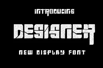 Designer font