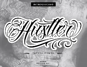 Hustler font