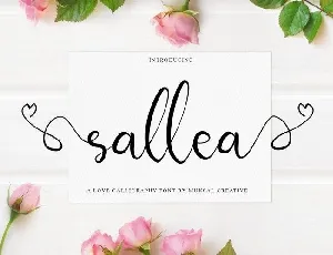 Sellea Modern Calligraphy font