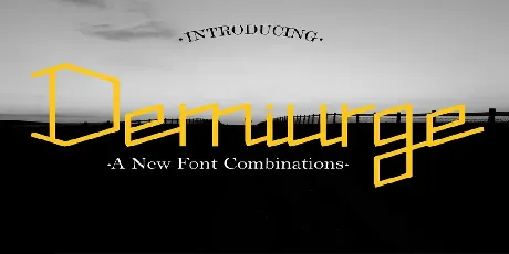 Demiurge font