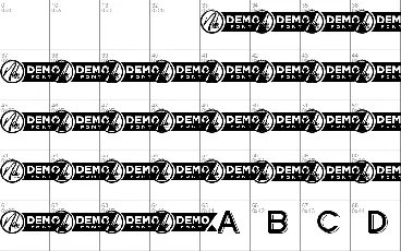 Seize Demo font