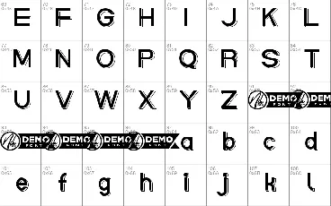 Seize Demo font