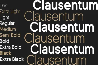 Clausentum font