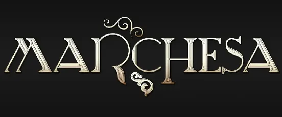 Marchesa font