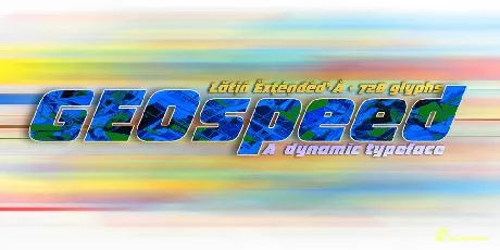 GEOspeed font