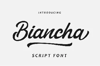 Biancha font