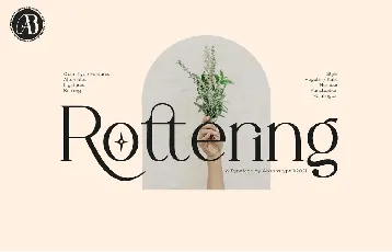 Rottering font