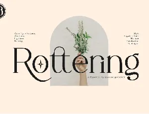 Rottering font