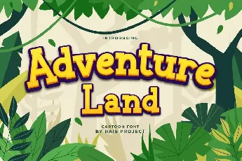 Adventure Land font