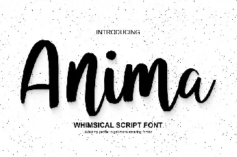 Anima font