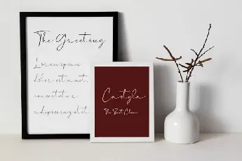 Castyla Signature font