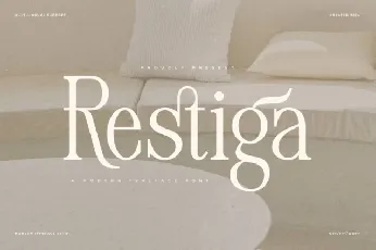 Restiga font