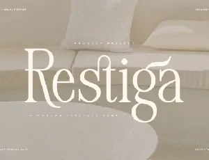 Restiga font