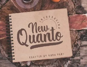 Quanto Modern Script font