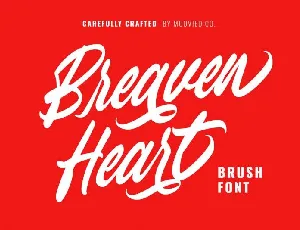 Bravenheart Script font