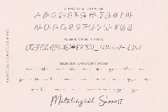 Saintine font