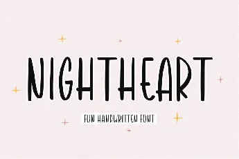 Nightheart font