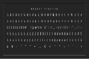 Deluce Demo font