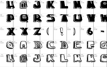 chucka-sketch font