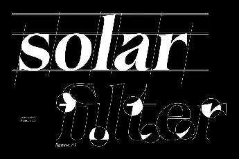 Taiyo Serif font