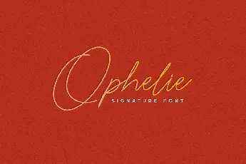 Ophelie font