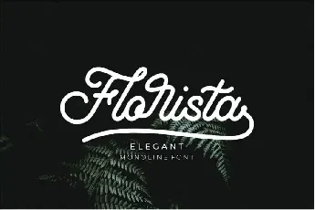 Florista Script font