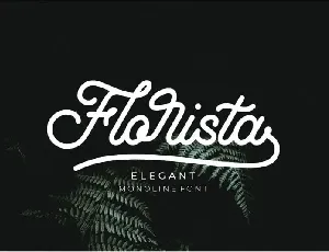 Florista Script font