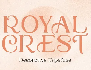 Royal Crest font