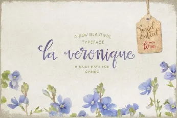 La Veronique Script font