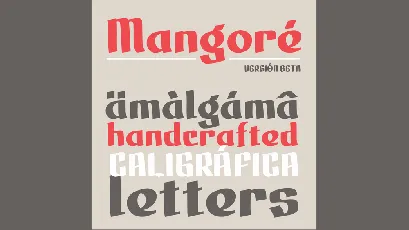 Mangore font