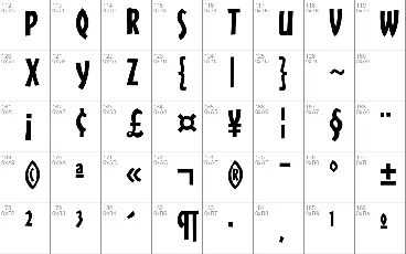 Chickweed Titling font