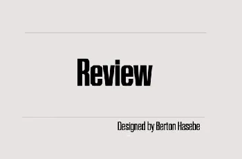 Review Family font