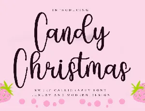 Candy Christmas font