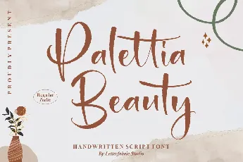 Palettia Beauty font