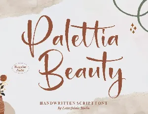 Palettia Beauty font