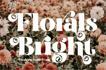 Florals Bright font