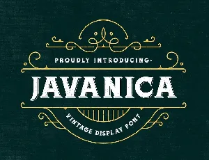 Javanica font