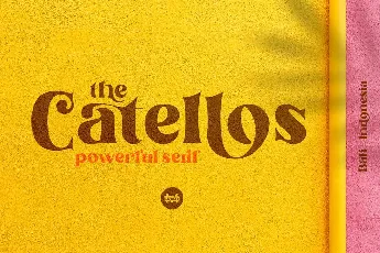 Catellos Powerful Serif font