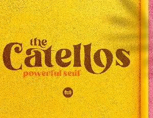 Catellos Powerful Serif font