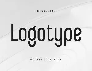 Logotype font