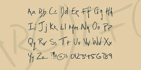 irrep font