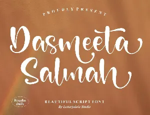 Dasmeeta Salmah font