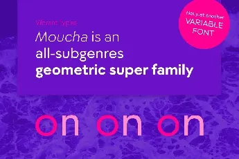 Moucha Family font