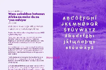 Moucha Family font