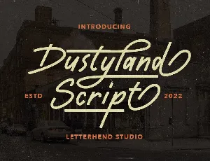 Dustyland font