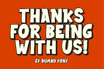 GF Dumbo font